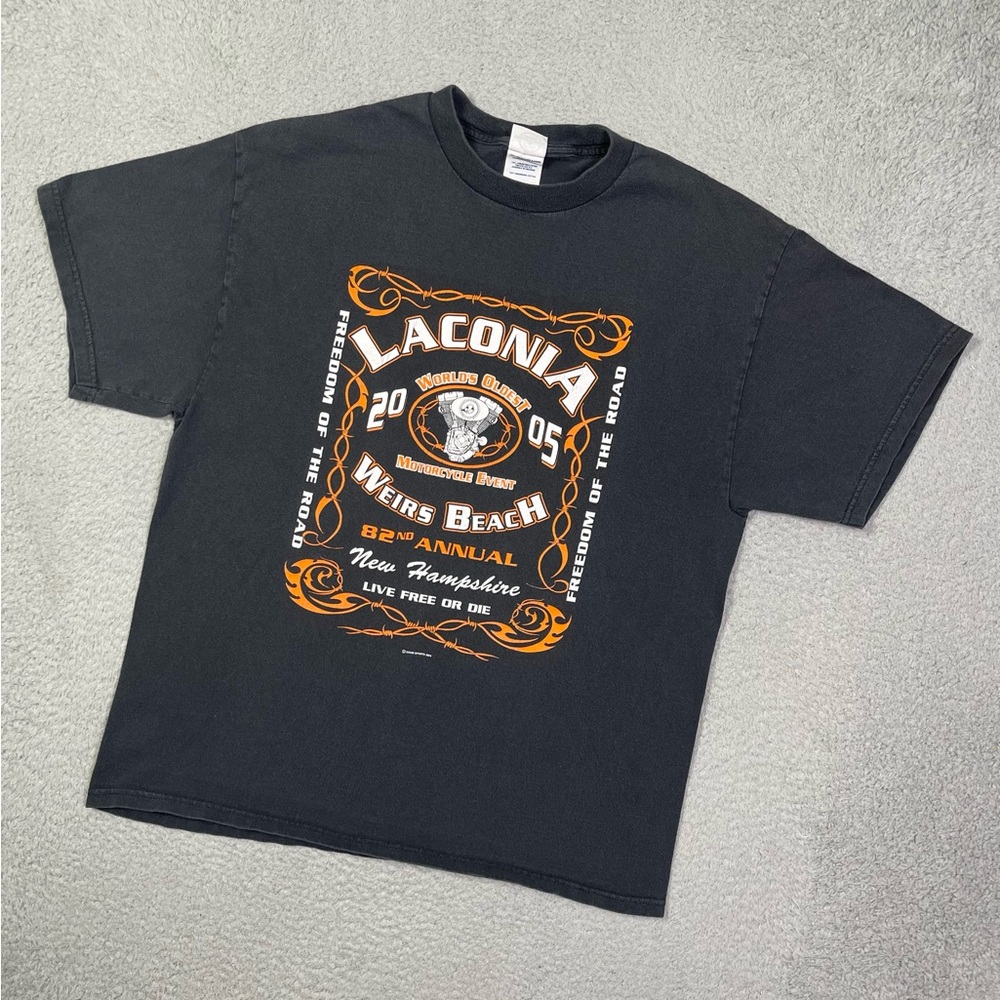 Vintage‎ 2005 Laconia biker T-shirt